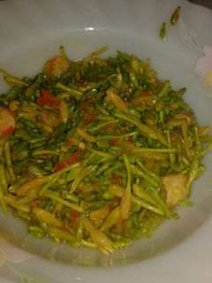 Foto resep Tumis bunga pepaya udang