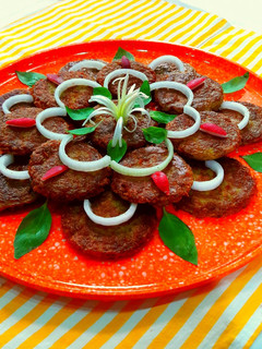 عکسی از دستور شامی کباب