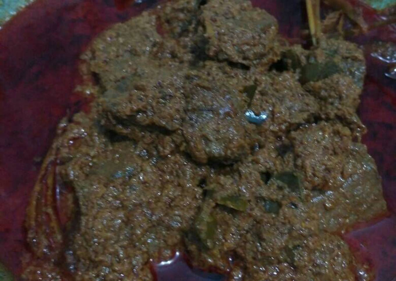 Rendang bumbu melimpah #kitaberbagi