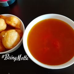A picture of Tomato Rasam.