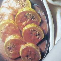 Una foto de Calabacines rellenos
