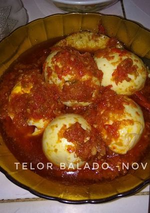 Foto resep Telor balado (sambal goreng)