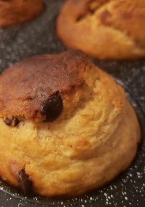Une photo de Muffins vegan aux pépites de chocolat