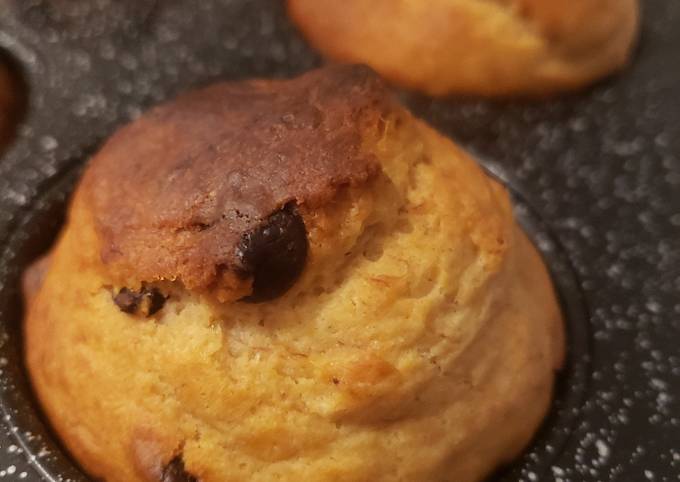 Recette de Favori Muffins vegan aux pépites de chocolat