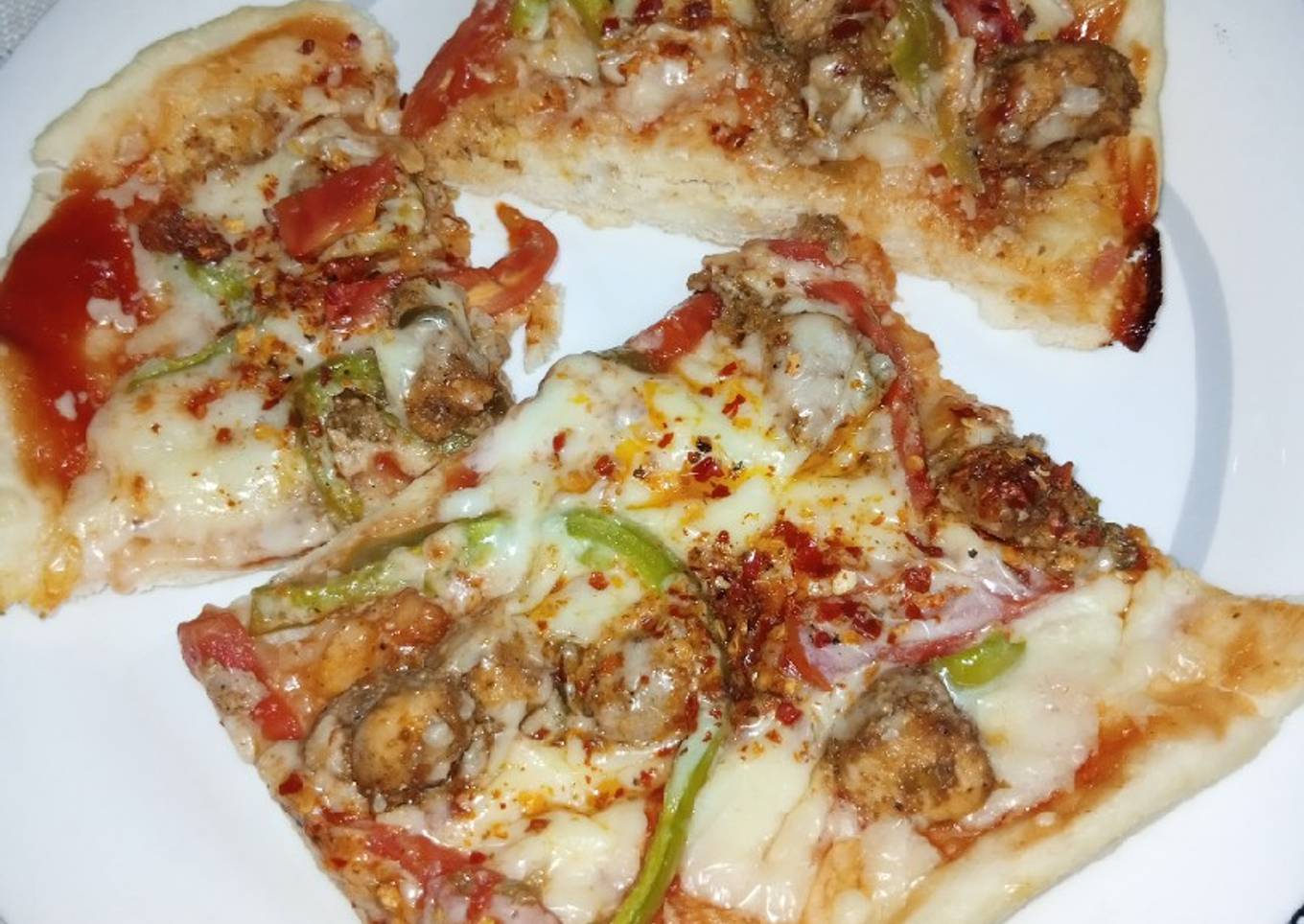 Chicken Roast Pizza