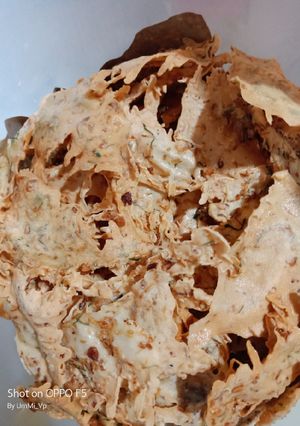 Foto resep Peyek rebon dg bawang goreng