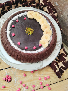 عکسی از دستور تارت شکلاتی با رویه گاناش