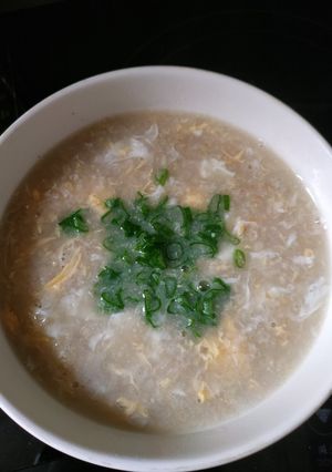 Foto resep Soup telur quaker oat
