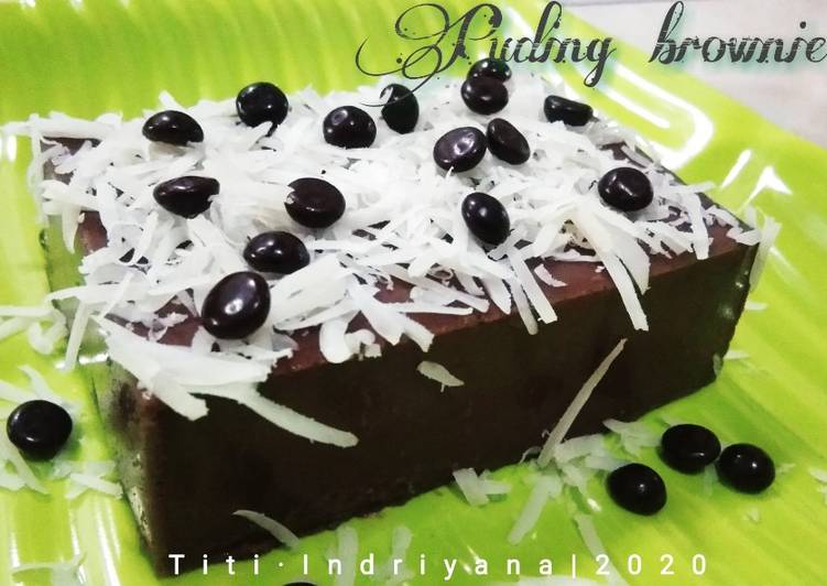 Cara Menyegarkan Makan di DimePuding Brownies Milo