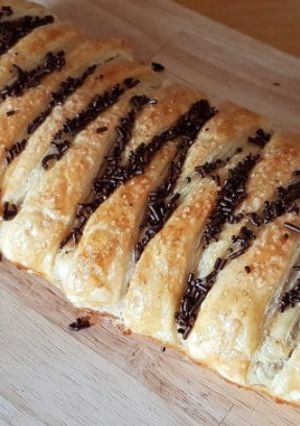 Una foto de Trenza de chocolate