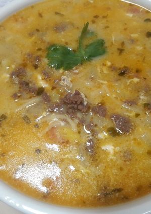 Una foto de Sopa a la Minuta