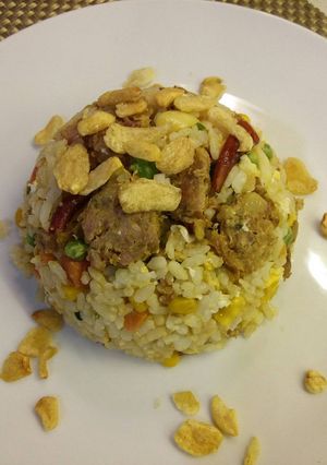 รูปของ ข้าวผัดใส้อั่ว