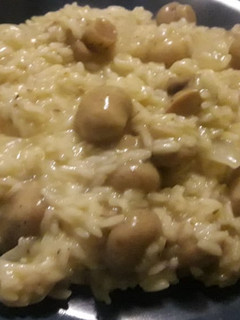 Una foto de Risotto con champignones