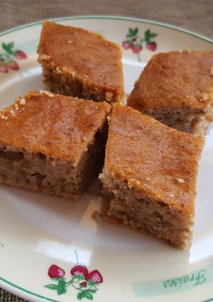 Banános süti recept fotója