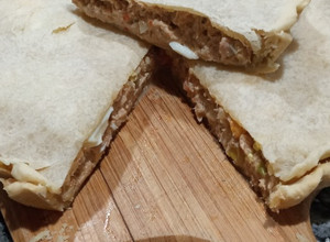 Una foto de Tarta de atún simple