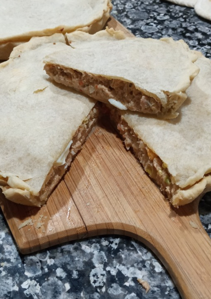 Una foto de Tarta de atún simple
