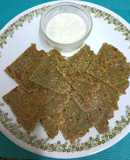 Lilva na Paratha / Bhakri ---Breakfast Platter