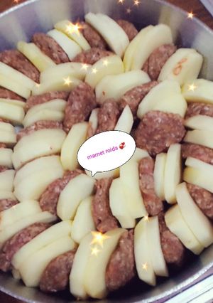 صورة لوصفة صينية بطاطس بالكفته 😋😋😋