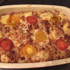 A picture of Corned beef hash.