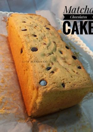 Foto resep Matcha Latte Chocolatos Cake (Greentea) ekonomis