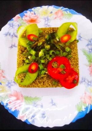 A picture of Vegetable Cake.
