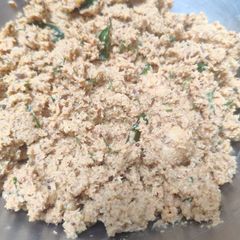 A picture of Kobbari pachhadi.