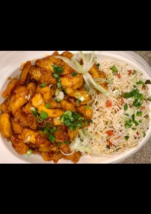 A picture of Dragon chicken ❤️😋.