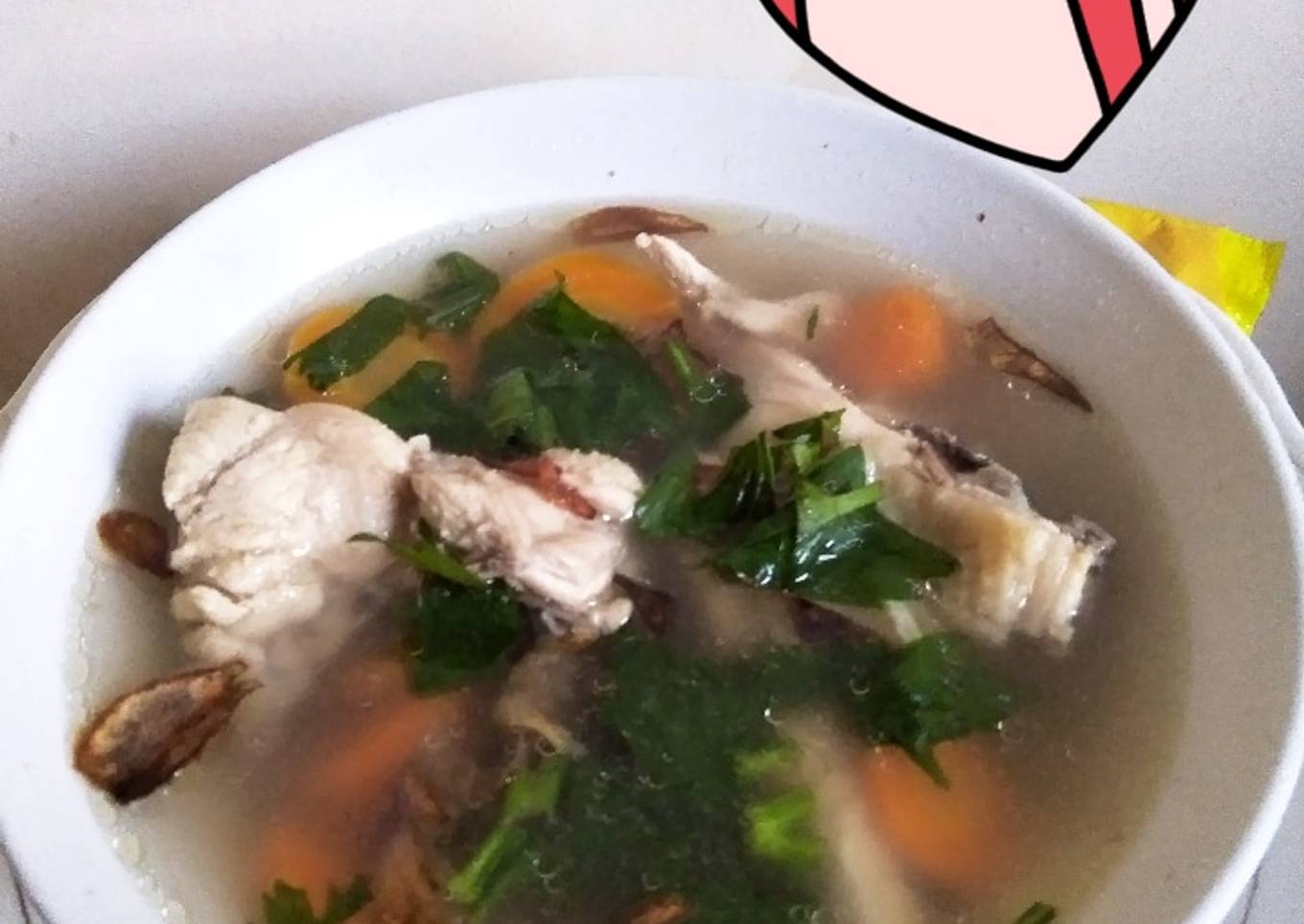Sop Ayam pak min klaten