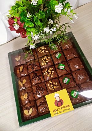 Foto resep Resep brownies fudge anti gagal | ide jualan auto laris manis