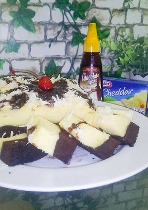 Foto resep Brownies kukus cokelat keju