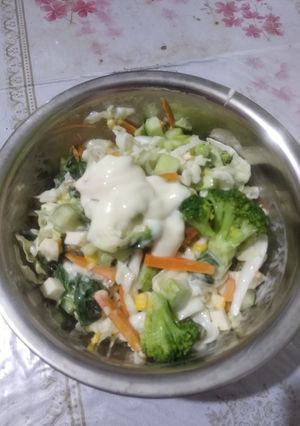 Foto resep Salad Aneka Sayur Segar