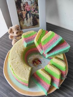 Foto resep Bolu Kukus Pelangi