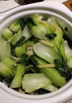 A picture of Simply Sauteed Bokchoy.