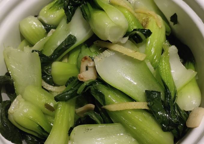 Simply Sauteed Bokchoy