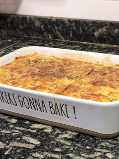Una foto de Budín de zapallito italiano (sin pan)