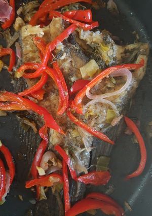 Una foto de Mojarra (tilapia) Gourmet
