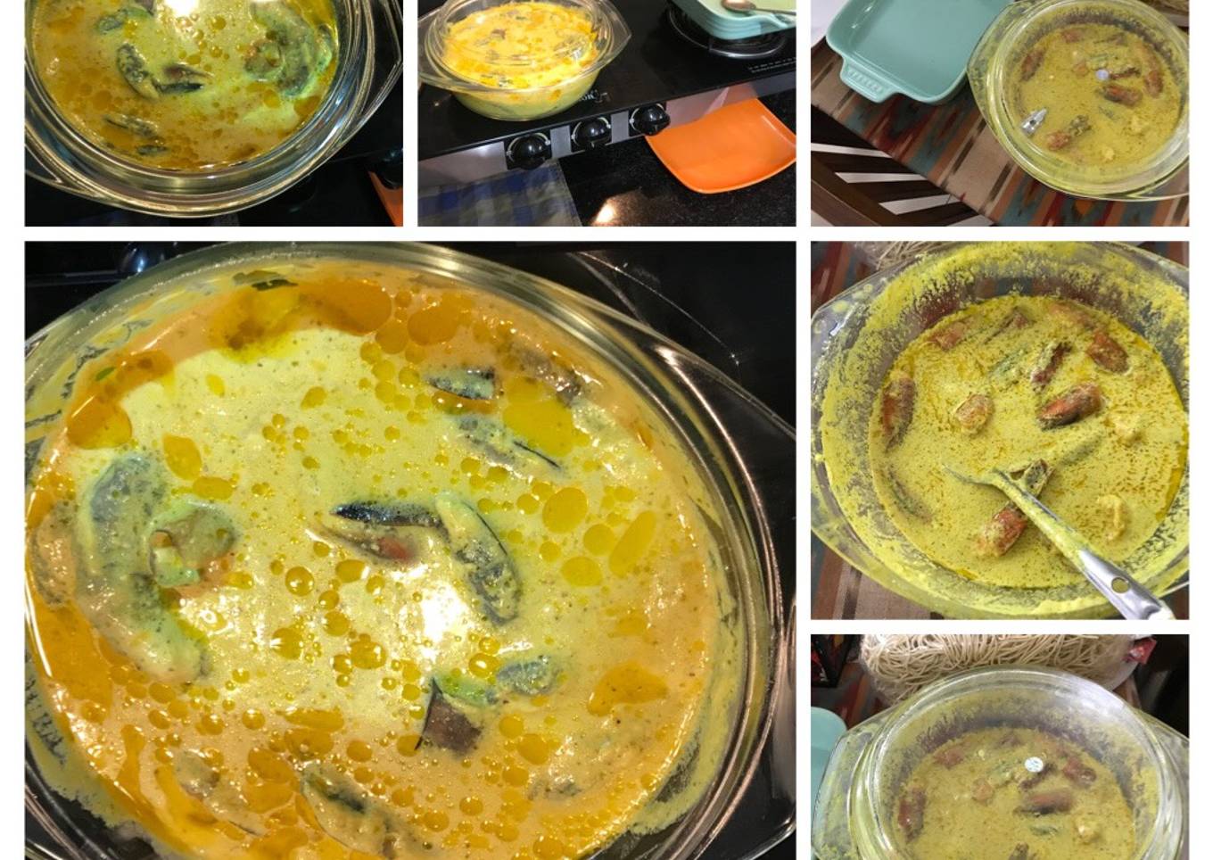 Steamed Prawns with Mustard Coconut Curry (Vapa Chingri)