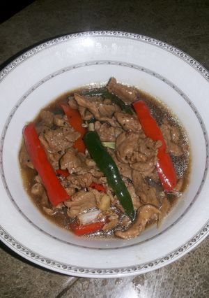 Foto resep Daging Sapi Lada Hitam Simple 