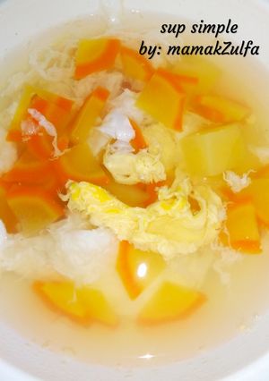 Foto resep Sup Simple