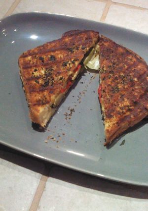 A picture of Panini sandwich.