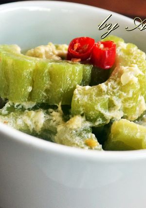 Foto resep Pare Masak Santan Telur
