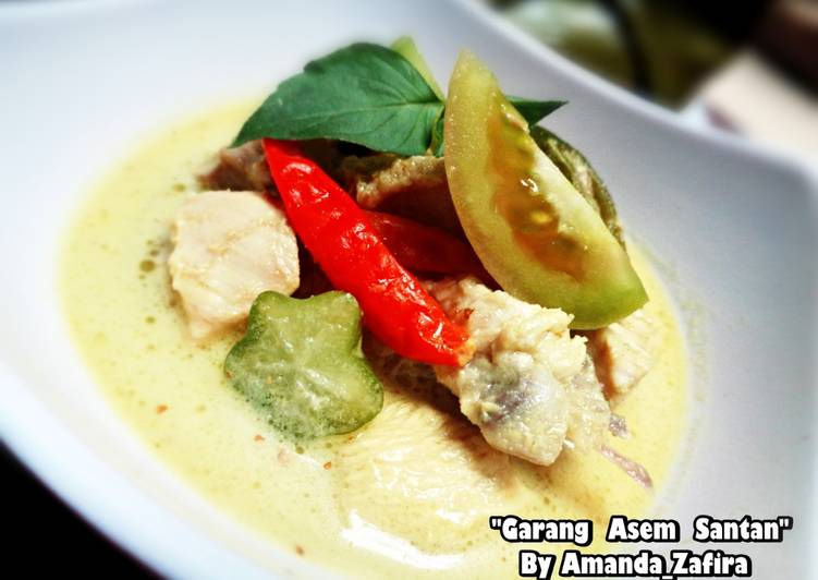 Garang Asem Santan