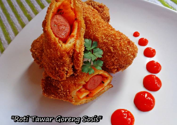  Resep  Roti  tawar  goreng  sosis oleh Amanda Garden To 