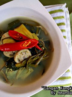 Foto resep Gangan Kangkung Keladi khas Kalsel