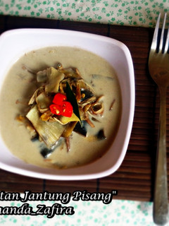 Foto resep Sayur Santan Jantung pisang