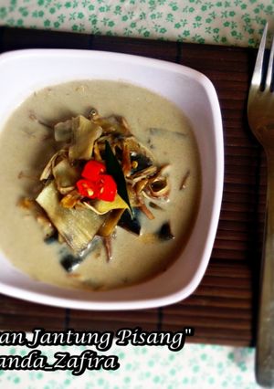 Foto resep Sayur Santan Jantung pisang