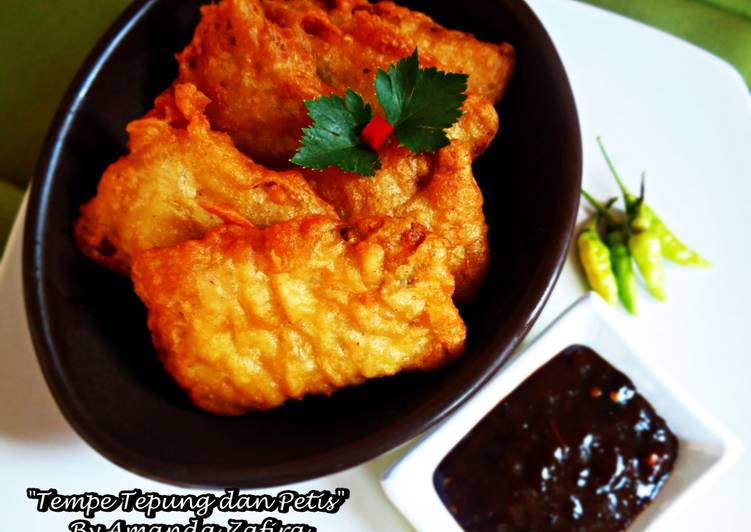 Langkah meracik Tempe Tepung Renyah dan Petis Anti Gagal