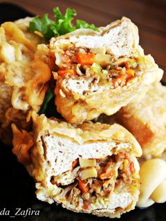 Foto resep Tahu Isi Ayam Jamur Pedas