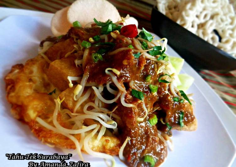 Resep Tahu Tek Surabaya yang Bikin Ngiler