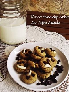 Foto resep Mocca Chocochips Cookies